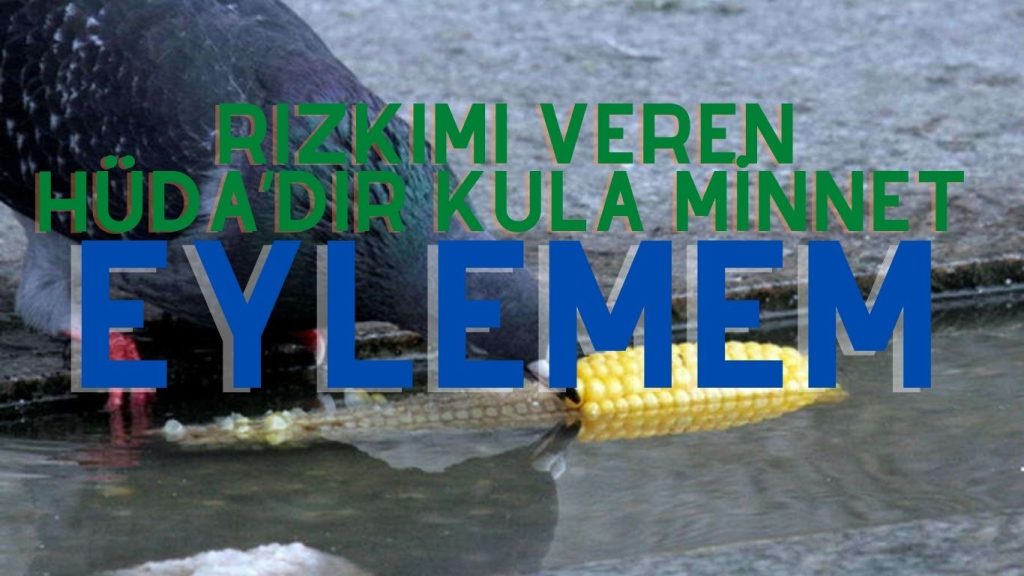 Rızkımı Veren Hüda’dır Kula Minnet Eylemem