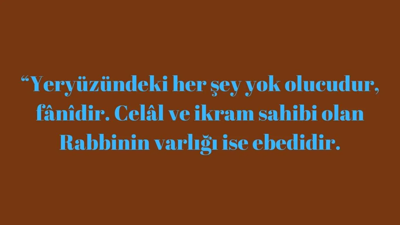 Bekâ ne demektir?